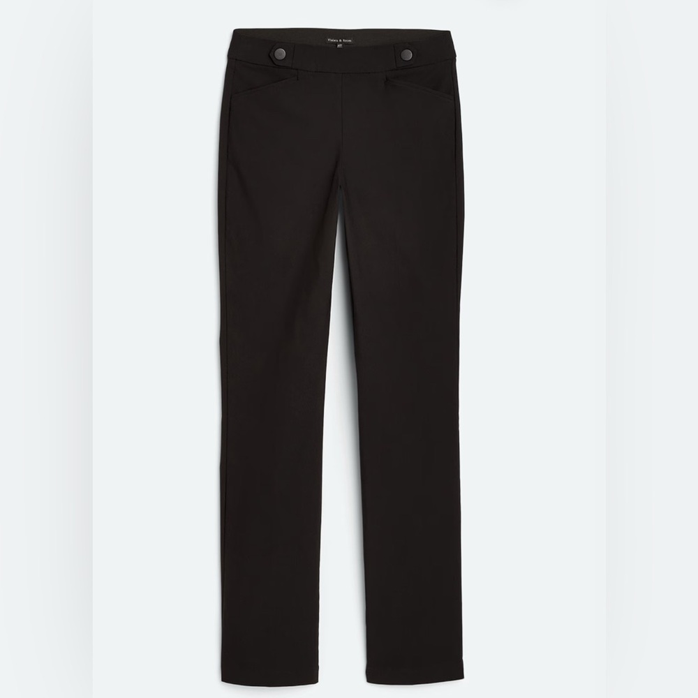VIOLETS & ROSES Tabitha Mid Rise Bootcut Pant - Size 10 - Picture 5 of 8